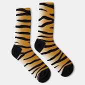 Chaussette Tiger Stripes Exotic Poster de animal drôle (Droite)