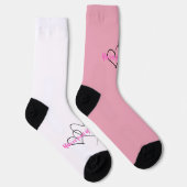 Chaussette Toile Intérieure – L'art de la force cachée (Droite)