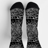 Chaussette Toiles d'araignée d'Halloween (Haut)