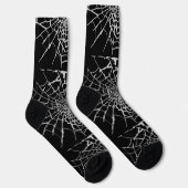 Chaussette Toiles d'araignée d'Halloween (Droite)
