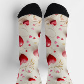 Chaussette Tomber comme des coeurs (Haut)