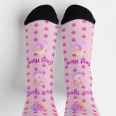 Chaussette Tomboy Rose Boho (Haut)