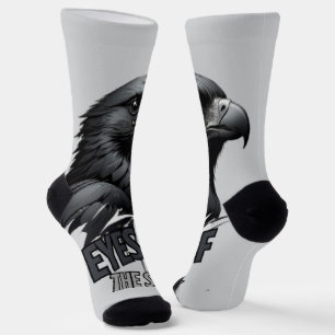 Chaussette Tons foncés Style Encre Aigle