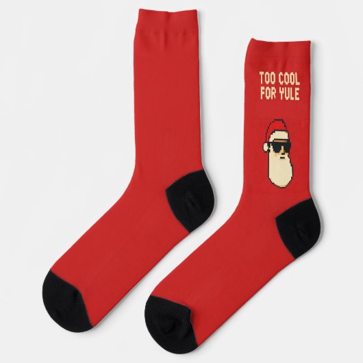 Chaussette Too Cool for Yule Christmas Socks (Gauche)