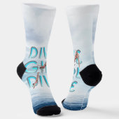 Chaussette TOP Dive Girl Dive (Angulaire)