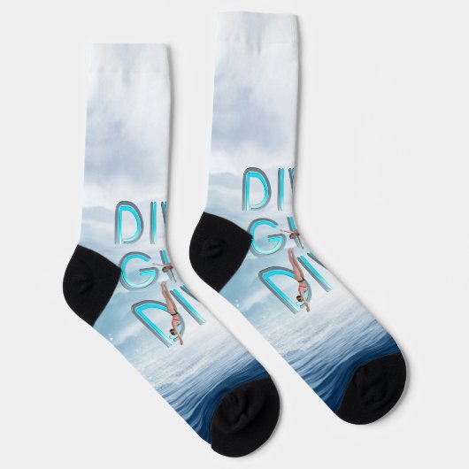 Chaussette TOP Dive Girl Dive (Droite)