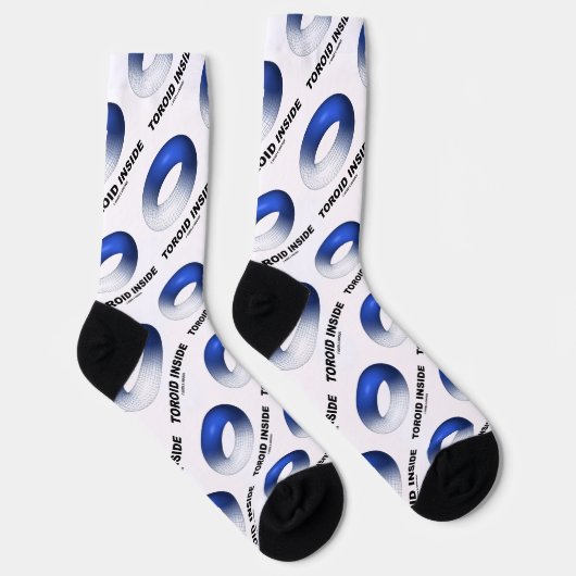 Chaussette Toroïde à l'intérieur (Torus bleu) (Droite)