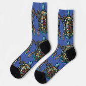 Chaussette Tortues de mer Thunder_Cove (Gauche)