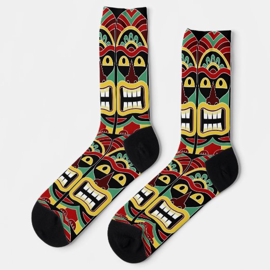 Chaussette Totem cool Tiki (Gauche)