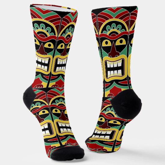 Chaussette Totem cool Tiki (Angulaire)