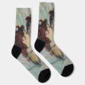 Chaussette Toulouse-Lautrec - En Lit, Baiser (Droite)