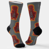 Chaussette Tour radio Graphiques ondulants (Angulaire)