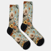 Chaussette Tournesol d'automne (Droite)