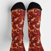 Chaussette Tranches de pizza au pepperoni (Haut)