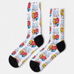 Chaussette Travailleur postal à la retraite Facteur Je suis à
