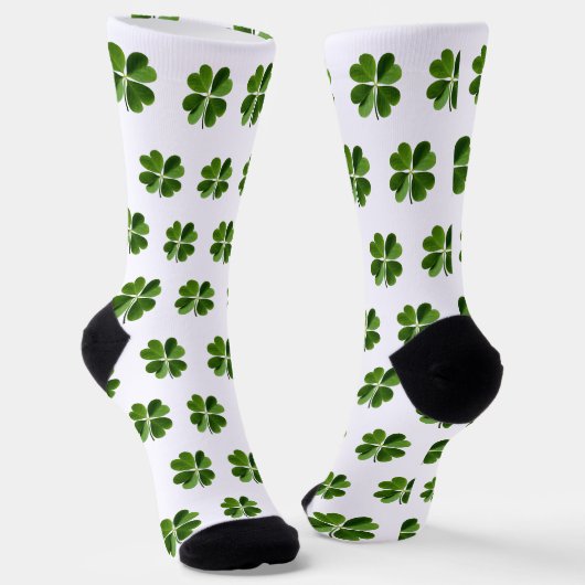 Chaussette Trèfle à quatre feuilles (Angulaire)