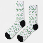 Chaussette Trèfle irlandais (Gauche)