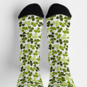 Chaussette Trèfle vert dans une variété de nuances (Haut)