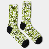 Chaussette Trèfle vert dans une variété de nuances (Droite)