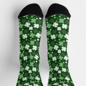 Chaussette Trèfle vert, jour de la Saint-Patrick (Haut)