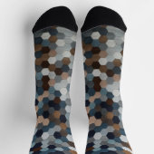 Chaussette Trendy Colorful Patterned  Socks (Haut)