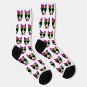 Chaussette Très Cool Motif Rainbow Cat (Droite)
