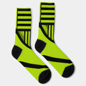 Chaussette Triangle - Vert chaux (Droite)