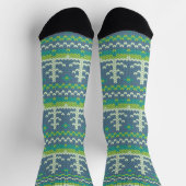 Chaussette tricô de Noël (Haut)