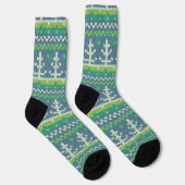 Chaussette tricô de Noël (Droite)