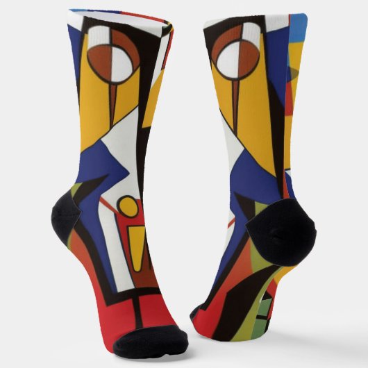 Chaussette Trois Chaussettes de musiciens de jazz (Angulaire)
