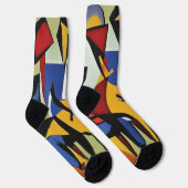 Chaussette Trois musiciens de jazz (Droite)