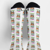 Chaussette Trois n'est pas une foule, c'est une équipe (Haut)