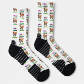 Chaussette Trois n'est pas une foule, c'est une équipe (Droite)