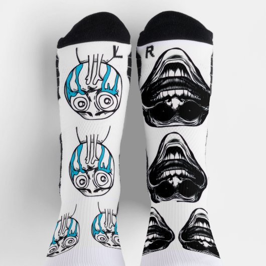 Chaussette Trollface/SadTrollface (Haut)