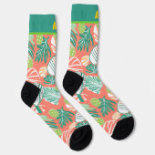 Chaussette Tropical Pickleball Paradise Custom Socks (Droite)