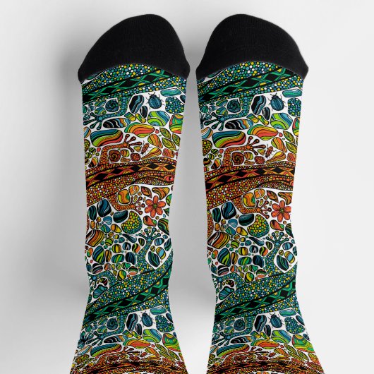 Chaussette Trouvez les geckos (Haut)