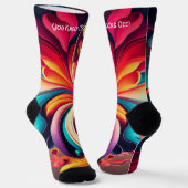 Chaussette Tu Me Frappes Les Chaussettes ! Chaussettes (Angulaire)