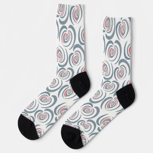 Chaussette Tulipe bleue (Gauche)
