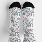 Chaussette Tulipe bleue (Haut)
