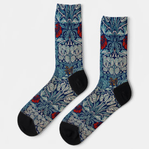 Chaussette Tulipe et Rose, William Morris