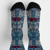 Chaussette Tulipe et Rose, William Morris (Haut)