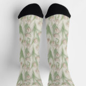 Chaussette tulipes 3d (Haut)