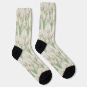 Chaussette tulipes 3d (Droite)