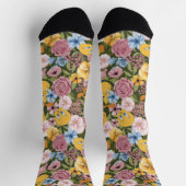 Chaussette TWEETY™ Floral Embroidery Pattern (Haut)