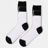 Chaussette U monogramme (Gauche)