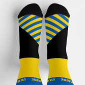 Chaussette Ukraine Chaussettes, drapeau ukrainien couleurs /  (Haut)