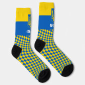 Chaussette Ukraine Chaussettes, drapeau ukrainien mode / spor (Droite)