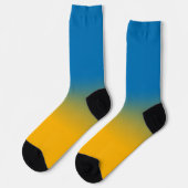 Chaussette Ukraine, couleurs de la liberté (Gauche)