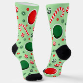 Chaussette Ultimate Frisbee Noël (Angulaire)
