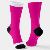 Chaussette un arrière - plan rose avec un (Angulaire)